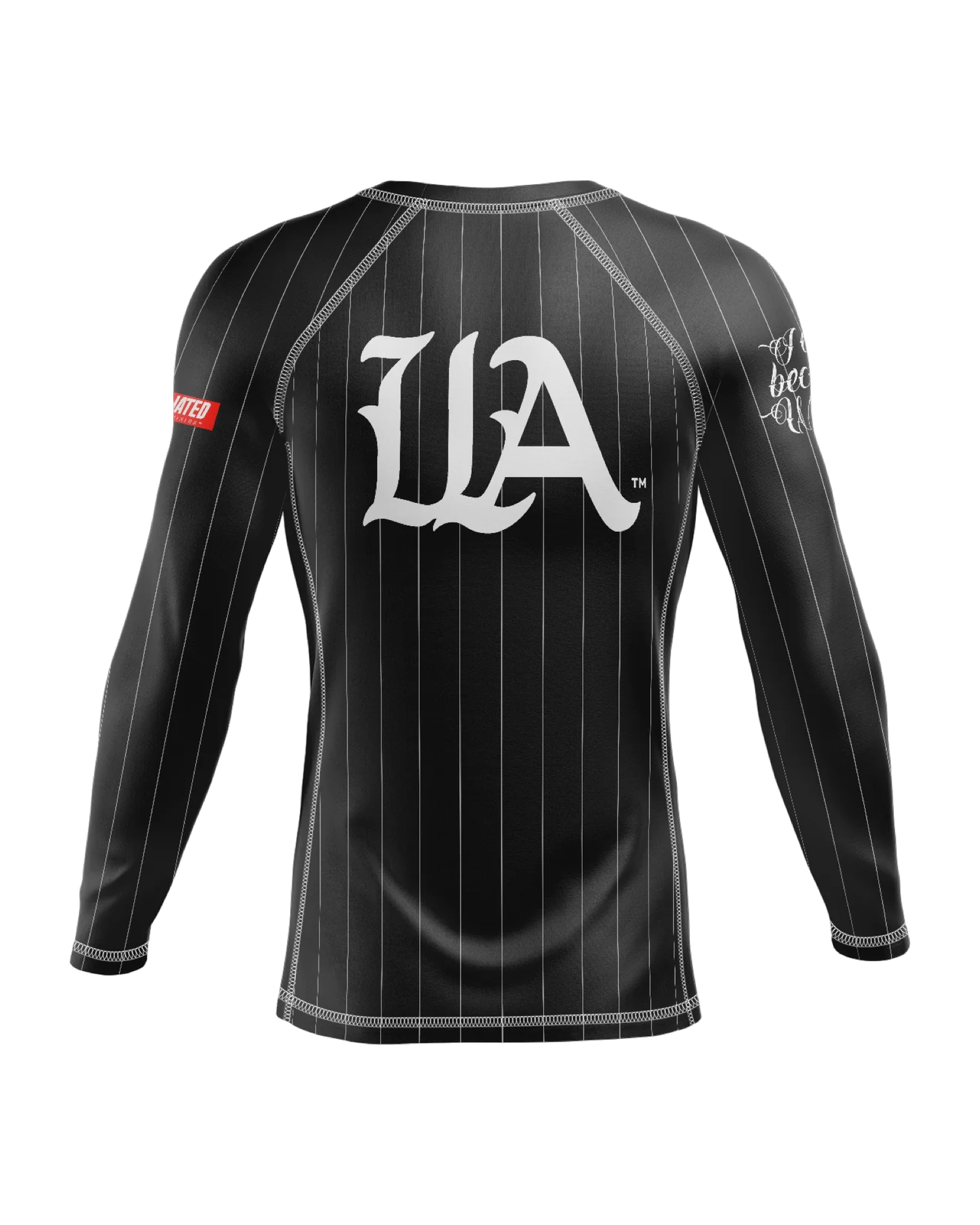 MEN'S RASH GUARD YANKEE BLACK