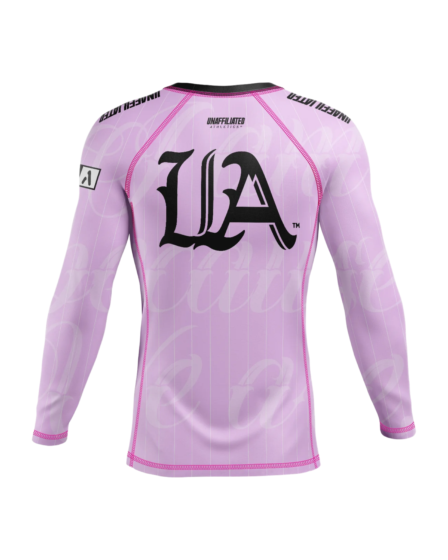 MEN'S RASH GUARD PLAYER PINK